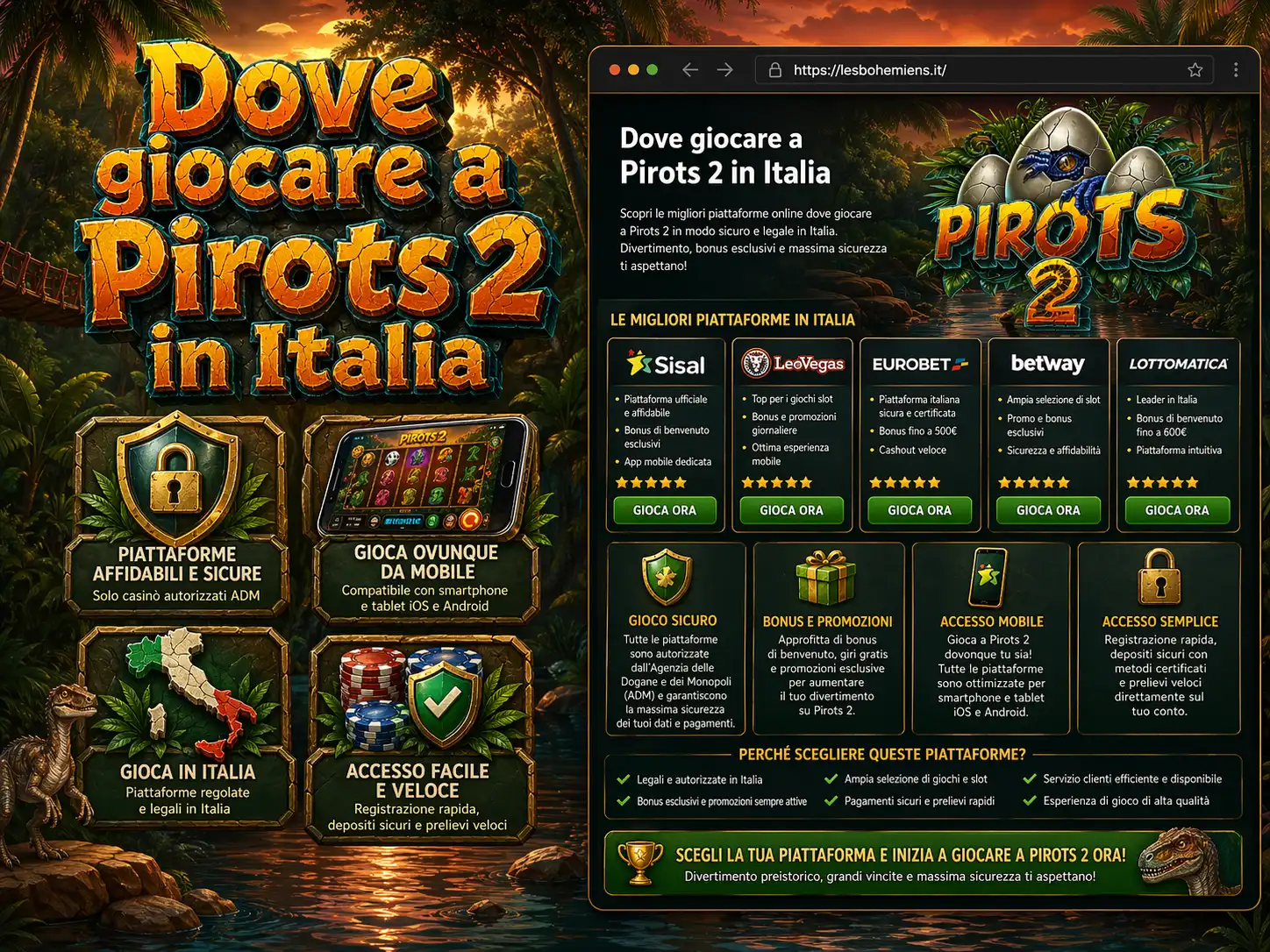 Dove Giocare a Pirots 2 in Italia