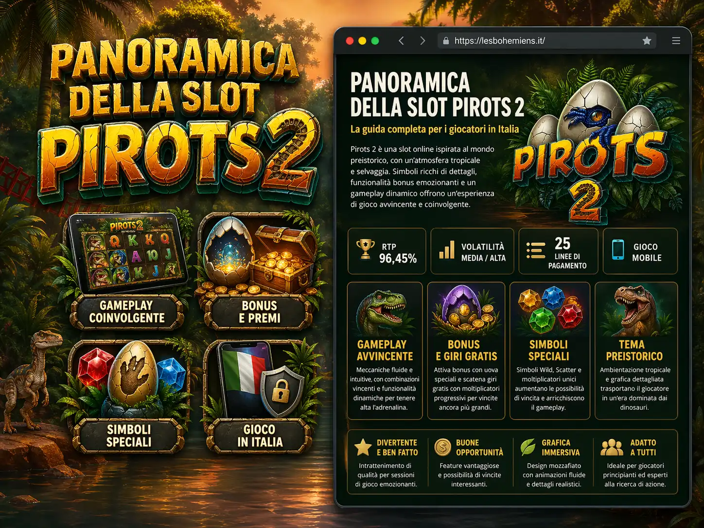 Panoramica Della Slot Pirots 2