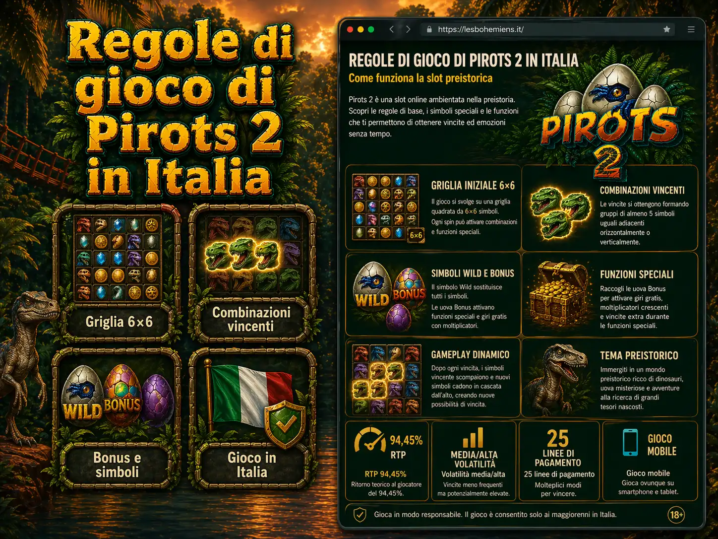 Regole di Gioco di Pirots 2 in Italia