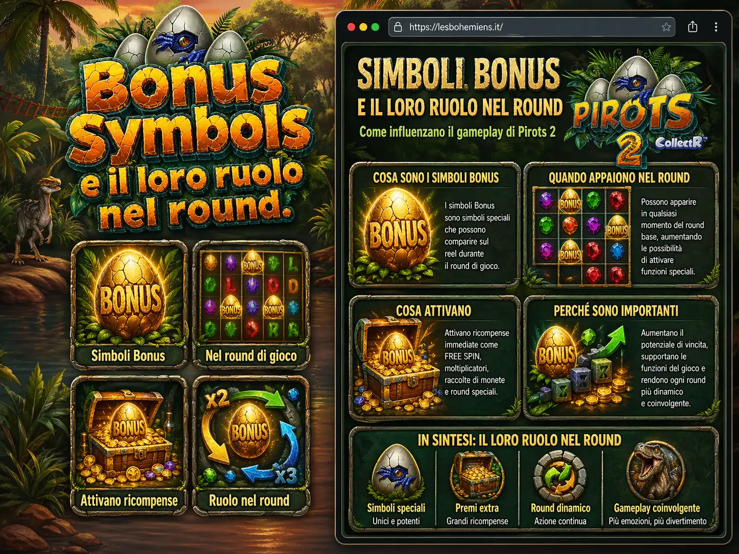 Bonus Symbols e il loro ruolo nel round